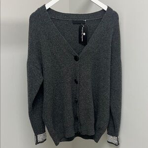 Alexander Wang Charcoal Knit Sweater